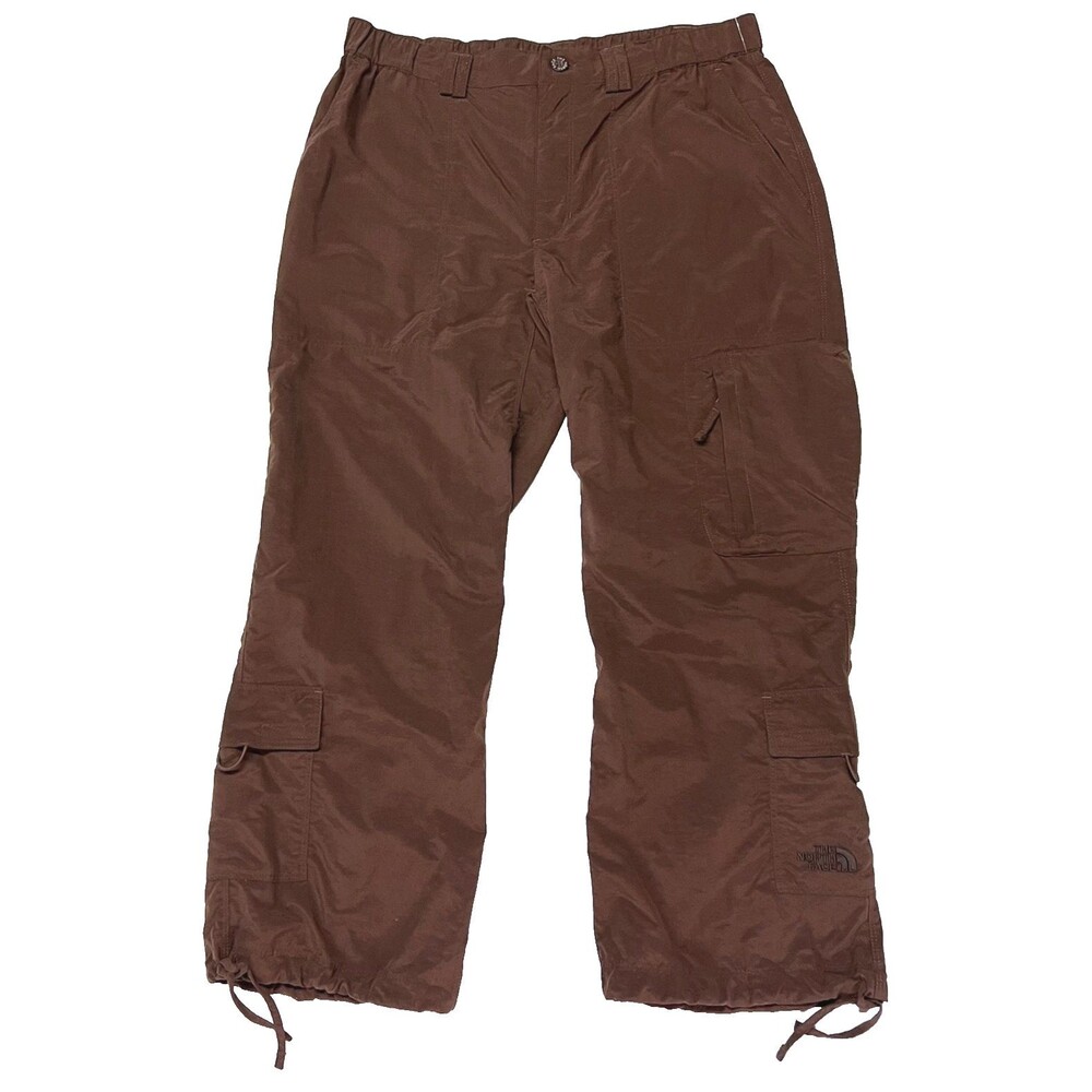 The North-Face Women Nylon Pants Packable Cropped Lightweight Outdoor Small